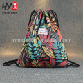 Custom printing skateboard hip-hop canvas backpack bag